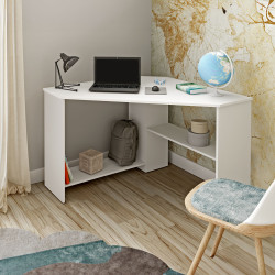 Biurko narożne Rino Biały Helvetia Wieruszów