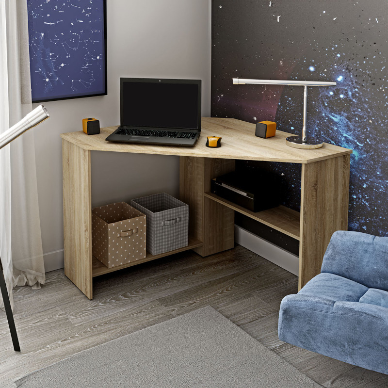 Biurko narożne Rino Dąb Sonoma Helvetia Wieruszów