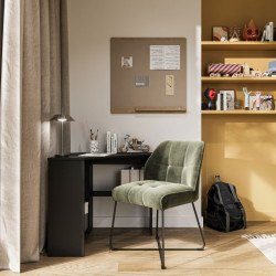 Biurko narożne Rino Czarny Onyks Helvetia Wieruszów