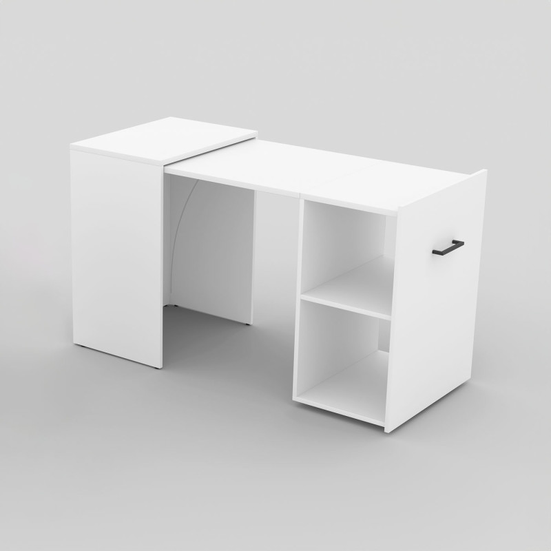 Biurko wysuwane Smart Biały Helvetia Wieruszów