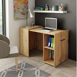 Biurko wysuwane Smart Dąb Wotan Helvetia Wieruszów