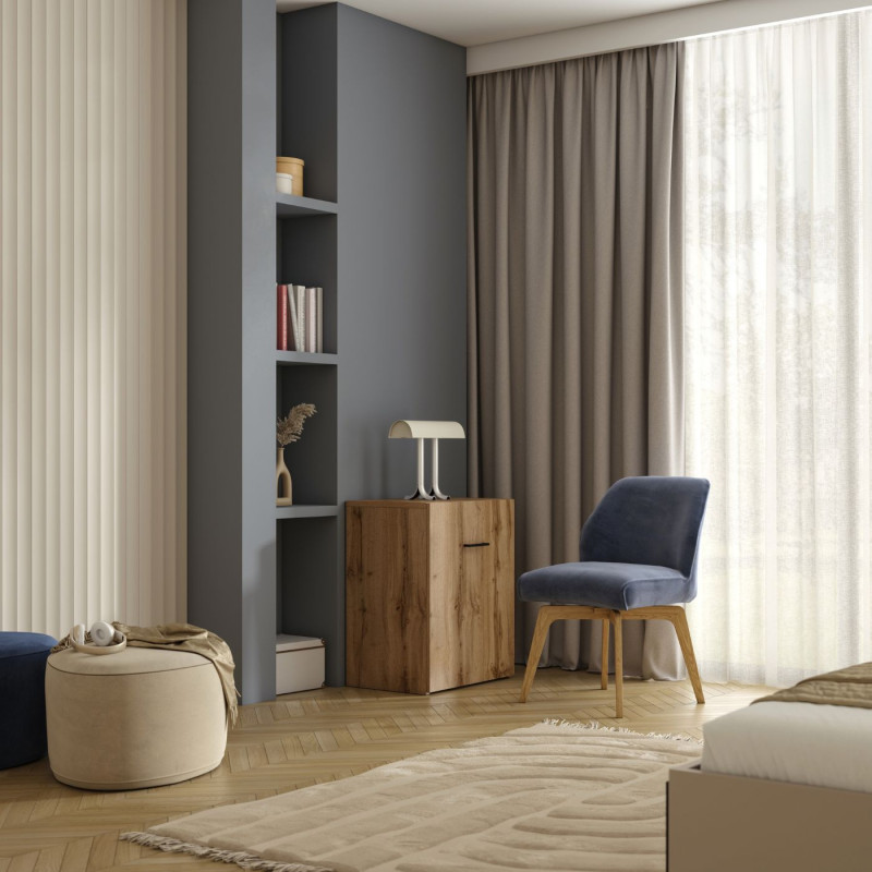 Biurko wysuwane Smart Dąb Wotan Helvetia Wieruszów