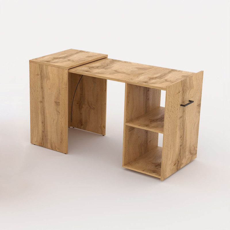 Biurko wysuwane Smart Dąb Wotan Helvetia Wieruszów