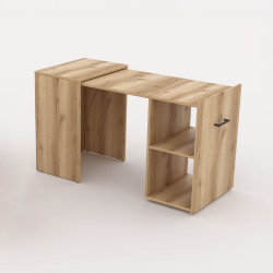 Biurko wysuwane Smart Dąb Grand Naturalny Helvetia Wieruszów