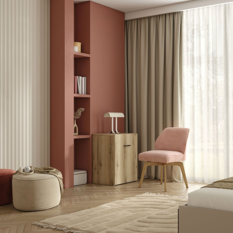 Biurko wysuwane Smart Dąb Grand Naturalny Helvetia Wieruszów