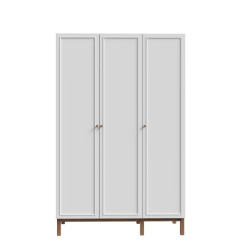 Szafa otwierana 140 cm Penkridge PQRS831 secret grey/dąb szlachetny