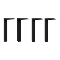 Nóżki do mebli 4 szt Libertad LBTZ41ST czarny