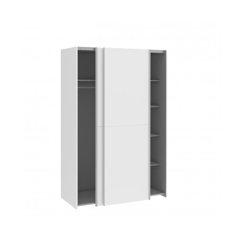 Szafa przesuwna 120 cm Ozzula OZLS722X10 biały