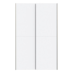 Szafa przesuwna dwudrzwiowa 120 cm Ozzula OZLS62237 biały