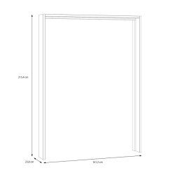 Listwa okalająca do szafy Sophistispace SSQZ01 biały