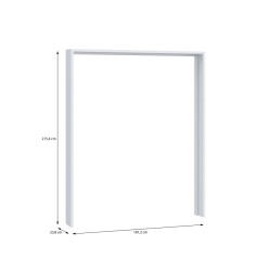 Listwa okalająca do szafy 170 cm Sophistispace LUXZ03 biały