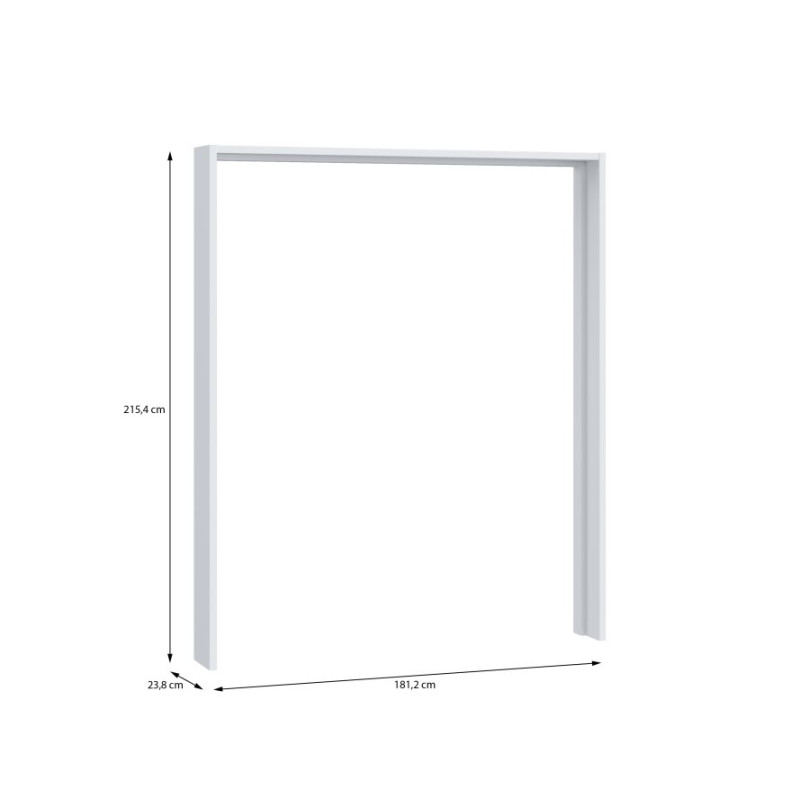 Listwa okalająca do szafy 170 cm Sophistispace LUXZ03 biały