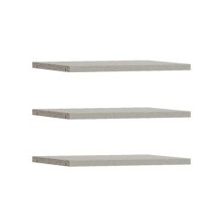 Półki 3 szt do szafy Sophistispace DMRD12 szary