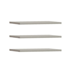 Półki 3 szt do szafy Sophistispace DMRD42 szary