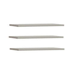 Półki 3 szt do szafy Sophistispace DLFD72 szary