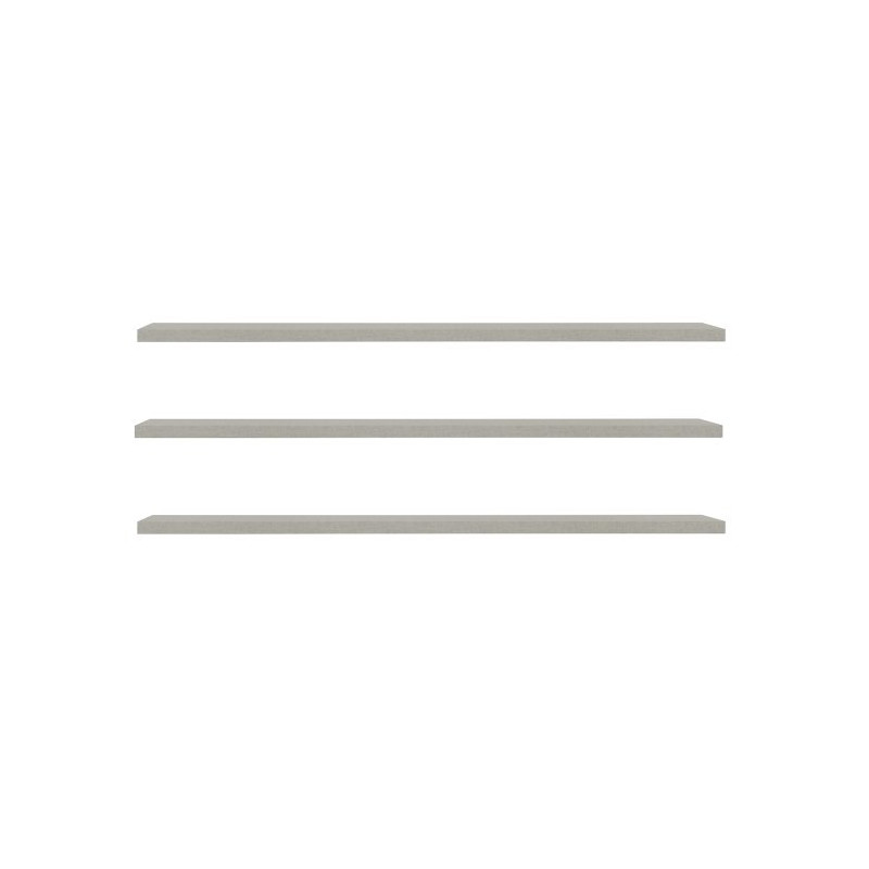 Półki 3 szt do szafy Sophistispace STDD32 szary