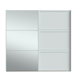 Szafa przesuwna z lustrem 220 cm Penkridge PQRS92312 secret grey