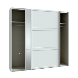 Szafa przesuwna z lustrem 220 cm Penkridge PQRS92312 secret grey