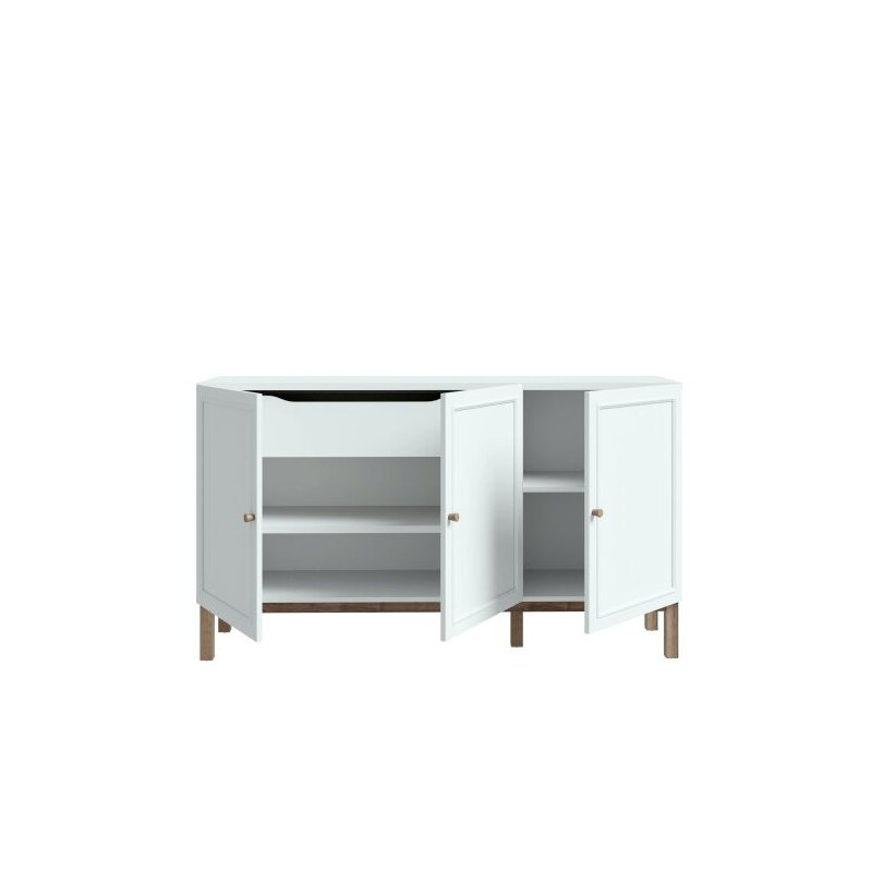 Komoda nowoczesna Penkridge PKDK231secret grey/dąb szlachetny