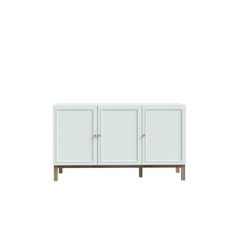 Komoda nowoczesna Penkridge PKDK231secret grey/dąb szlachetny