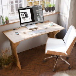 Biurko 140x75 Utapau UTPB202 dąb artisan