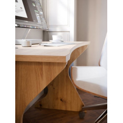 Biurko 140x75 Utapau UTPB202 dąb artisan