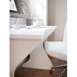 Biurko 140x75 Utapau UTPB202 biały