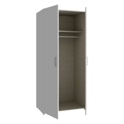 Szafa otwierana 80 cm Meble Forte JOES723 biały