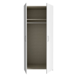 Szafa otwierana 80 cm Meble Forte JOES723 biały