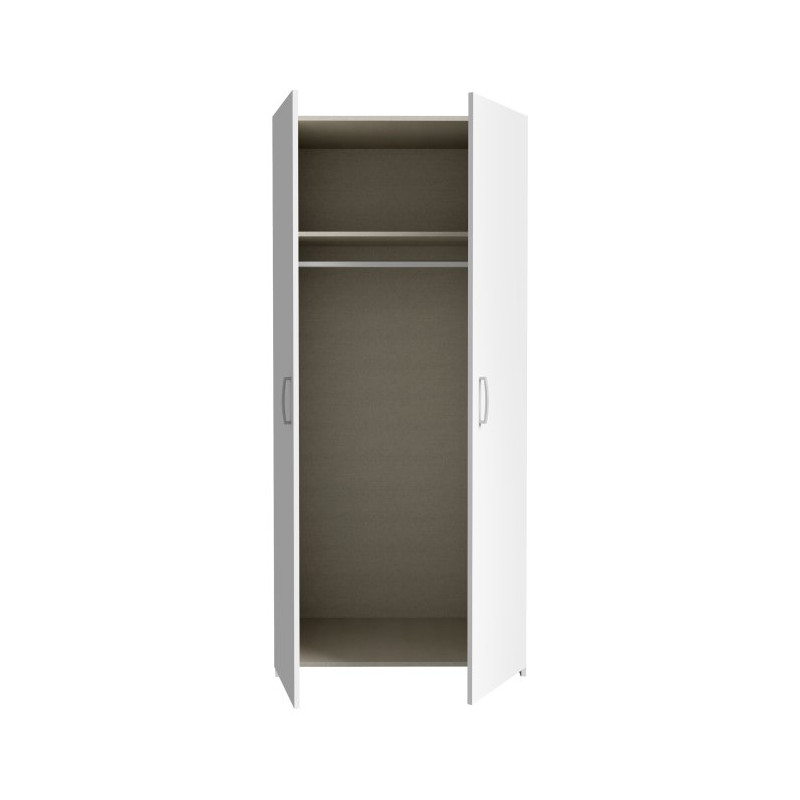 Szafa otwierana 80 cm Meble Forte JOES723 biały