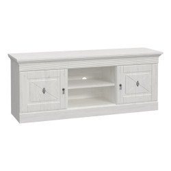 Szafka RTV 160 cm Encanto ENCT233 sosna biała