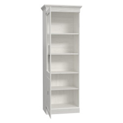 Wąska witryna 70 cm Encanto ENCV712L sosna biała