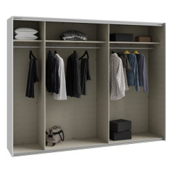 Szafa przesuwna 270 cm Nektarius SSQS12411 secret grey