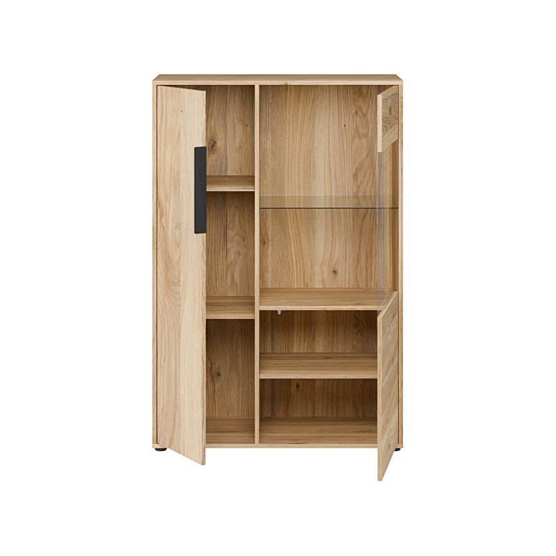 Witryna 90 cm Orkney OKYV321R dąb mauvella