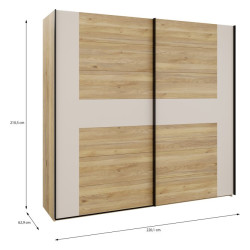 Szafa ubraniowa 220 cm Bellevue BLQS92711 Meble Forte