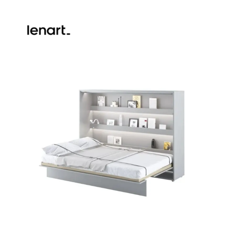 Półkotapczan Poziomy BED CONCEPT BC-04 140X200 Szary Lenart