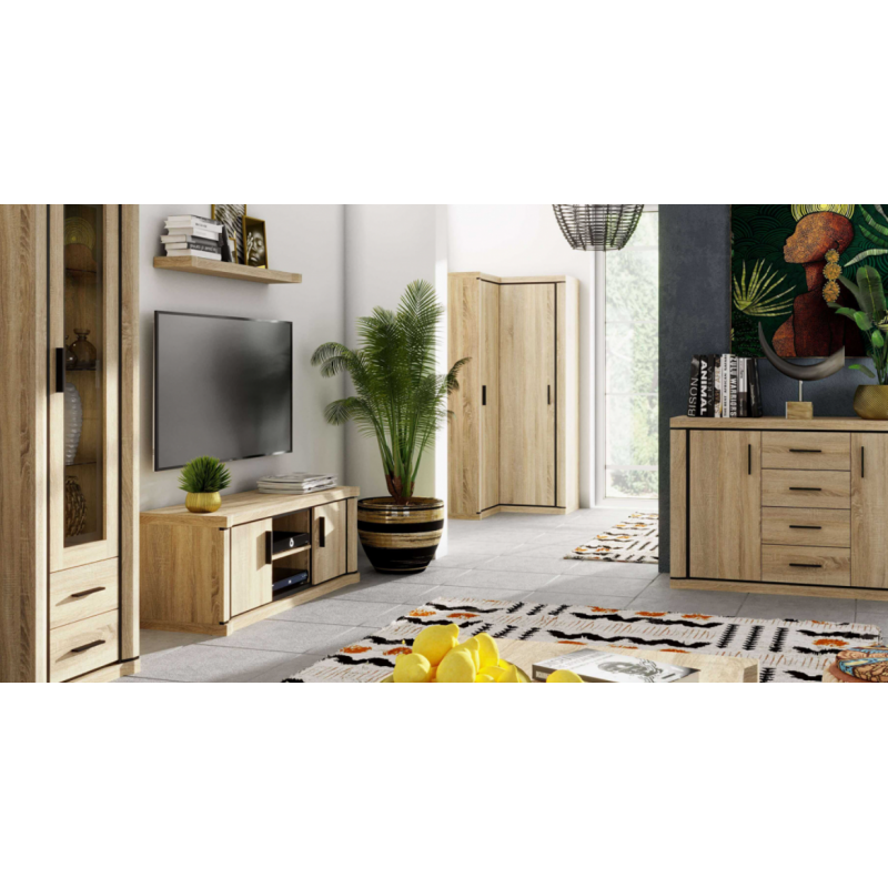 copy of Komoda Fonti 158cm F3 dąb karmel