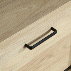 Komoda 92,2cm Mediolan M6 hikora/czarny