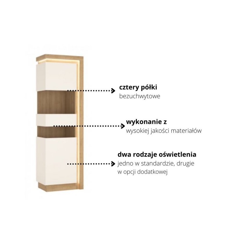 Witryna Lyon jasny LYOV03L 1D
