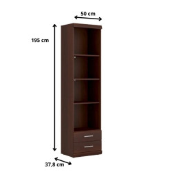 Regał 2S Imperial Typ 11 Meble Wójcik Kolekcja Imperial