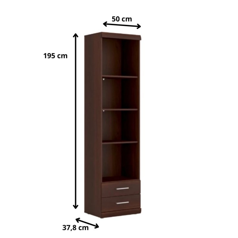 Regał 2S Imperial Typ 11 Meble Wójcik Kolekcja Imperial