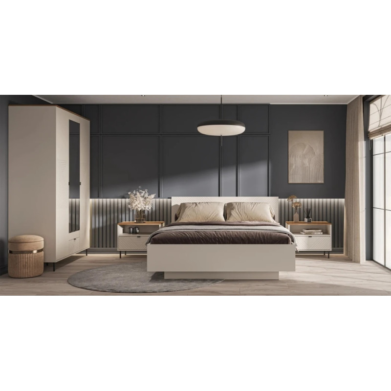 Aranżacja mebli Evo Mebelbos w sypialni