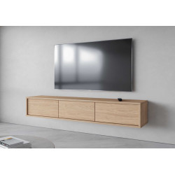 Szafka RTV z opcją podwieszenia Frida Typ 38 Dąb olejowany Helvetia Wieruszów