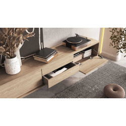 Szafka RTV z opcją podwieszenia Frida Typ 39 Dąb olejowany Helvetia Wieruszów