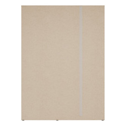 Szafa 150 cm z szufladami Orkney OKYS831 dąb mauvella/biały