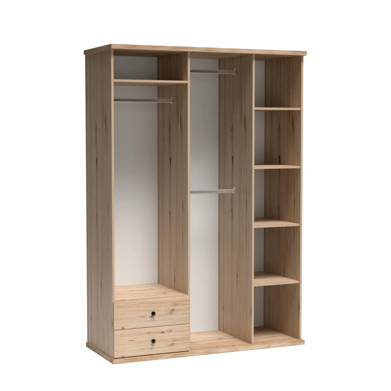 Szafa z lustrem Cali C23  Dąb artisan Jarstol