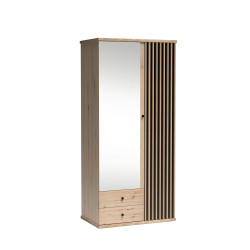 Szafa z lustrem Cali C25 Dąb artisan Jarstol