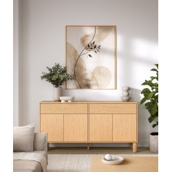 Komoda Sanden SN1 Dąb Bookmatch Jarstol