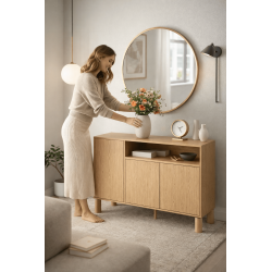 Komoda Sanden SN2 Dąb Bookmatch Jarstol