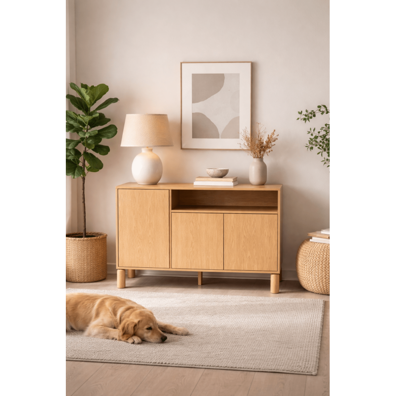 Komoda Sanden SN2 Dąb Bookmatch Jarstol